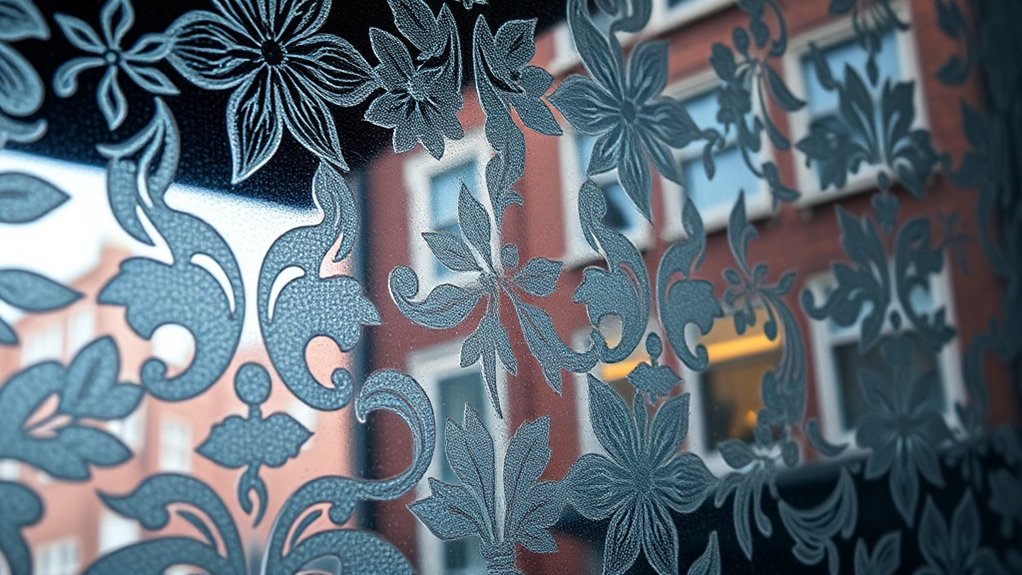 Patterned Decorative Glass Stanmore